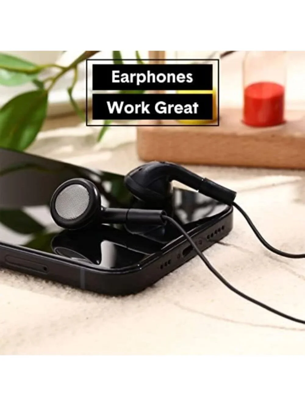 150 Pack Wired Earbuds, 3.5mm Headphones, Bulk Earphones for Music & Calls